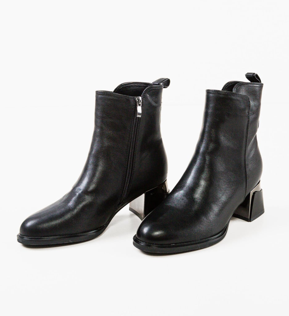 Botine dama Issy Negre - 4 | YEO