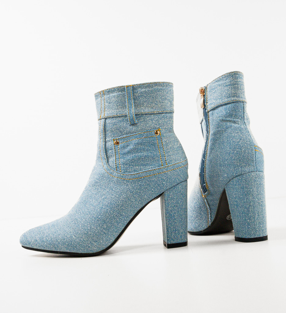 Botine dama Jean Albastre 2 - 4 | YEO