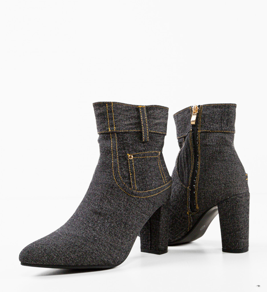 Botine dama Jean Negre - 5 | YEO