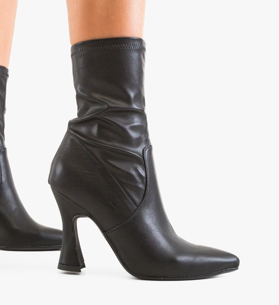 Botine dama Josephine Negre - 3 | YEO