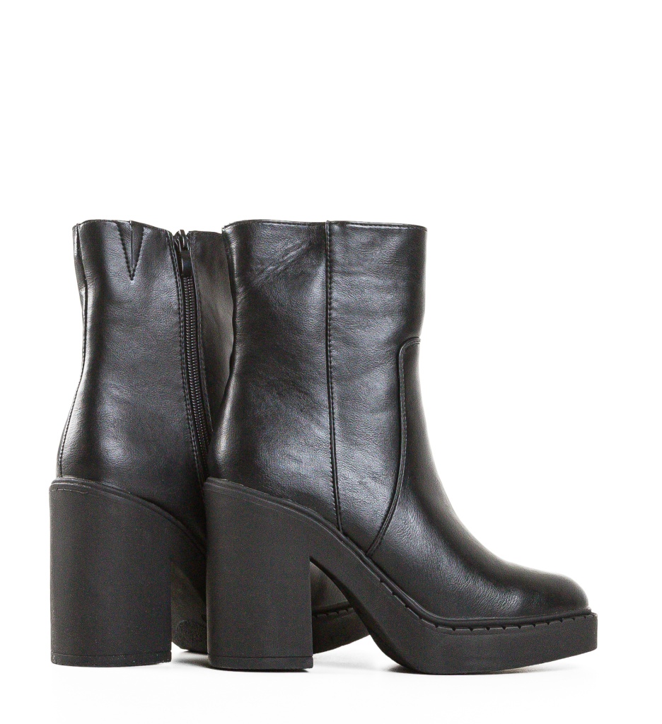 Botine dama Justice Negre 4 - 5 | YEO