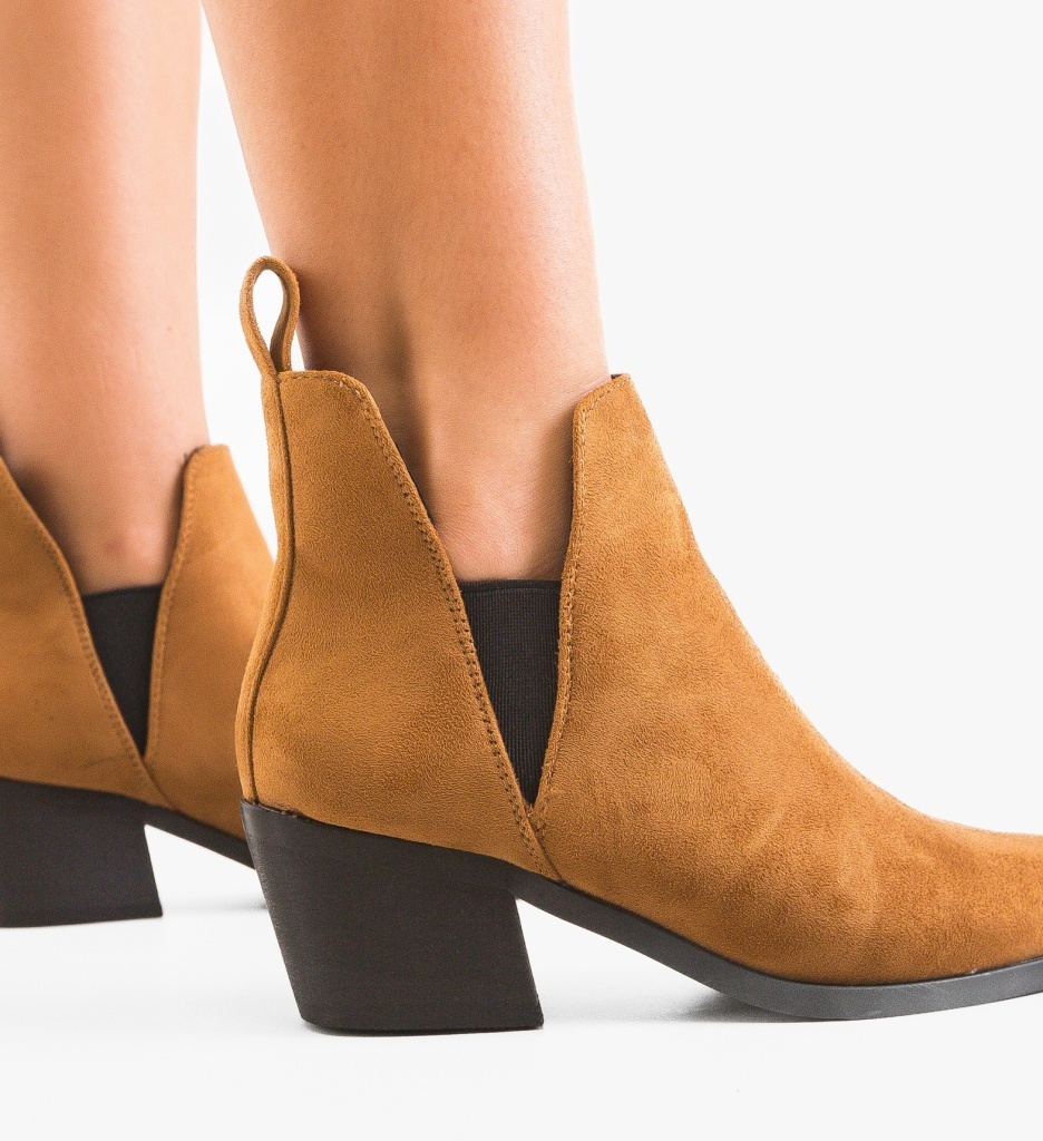 Botine dama Lance Camel - 3 | YEO