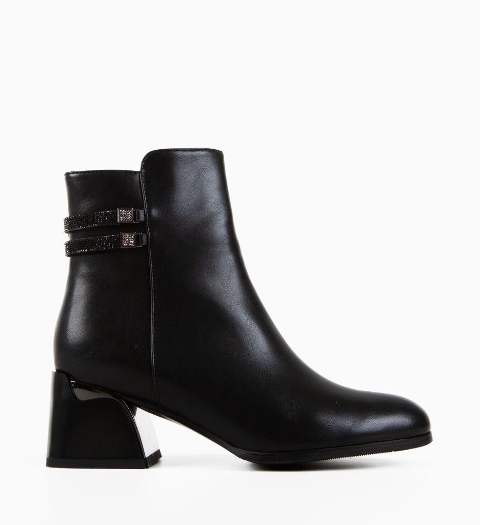 Botine dama Leleka Negre - 4 | YEO