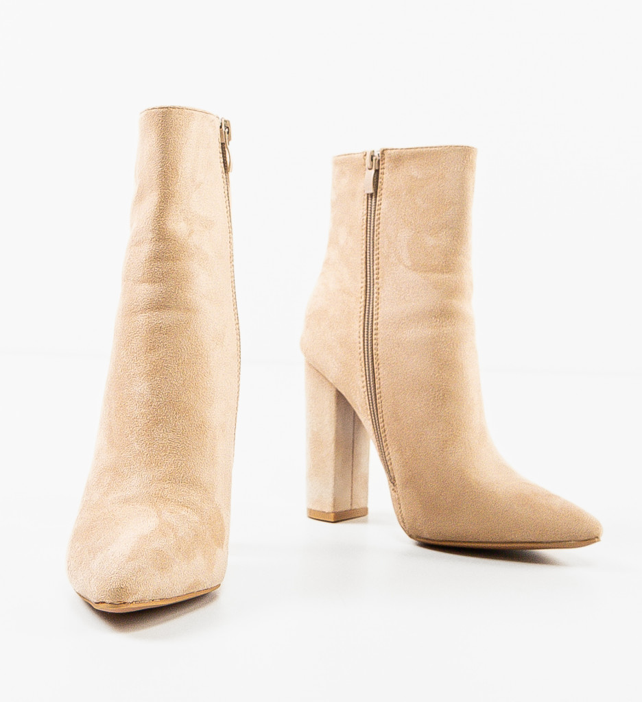 Botine dama Leo Khaki - 4 | YEO