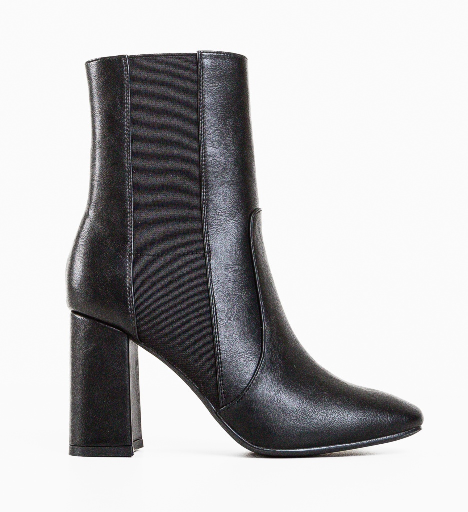 Botine dama Linds Negre 2 - 5 | YEO