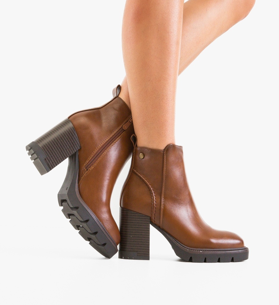 Botine dama Lowri Camel - 1 | YEO