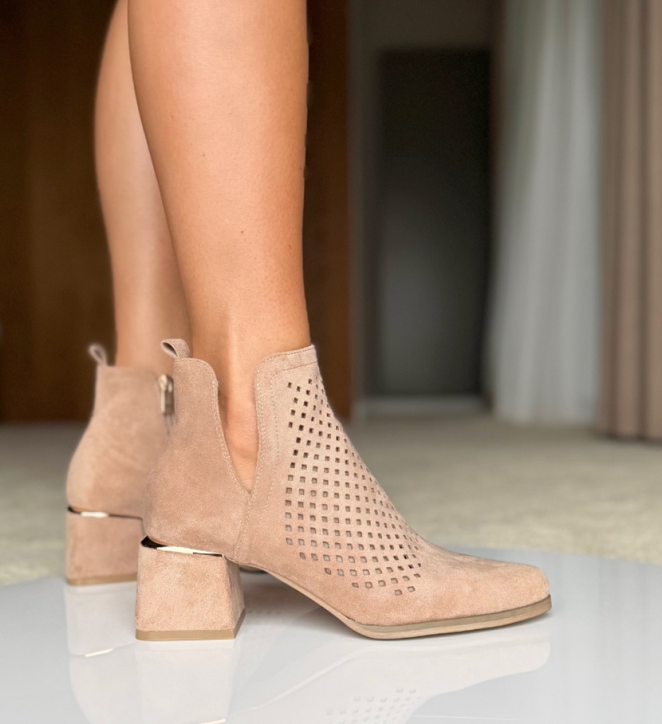 Botine dama Maraya Bej