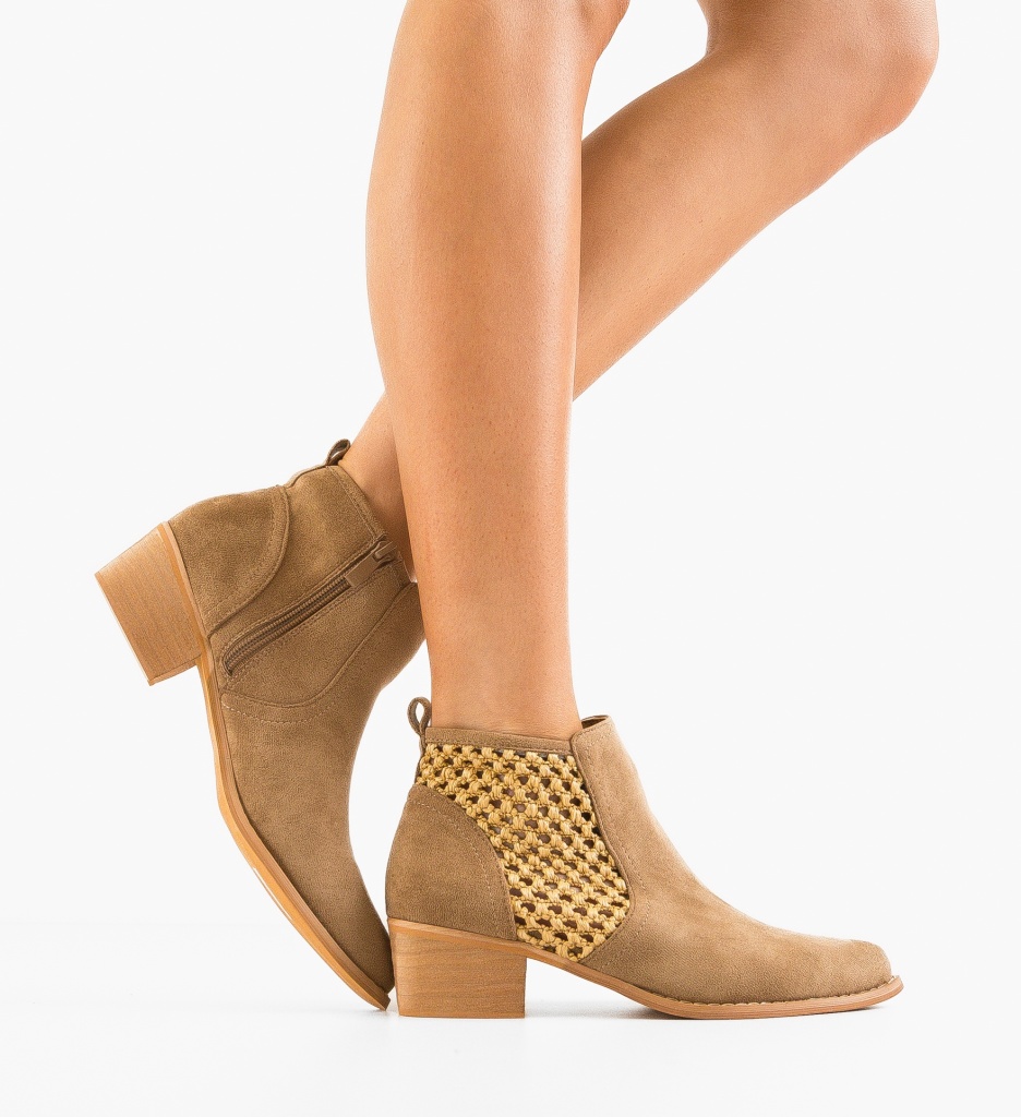 Botine dama Melod Khaki - 2 | YEO