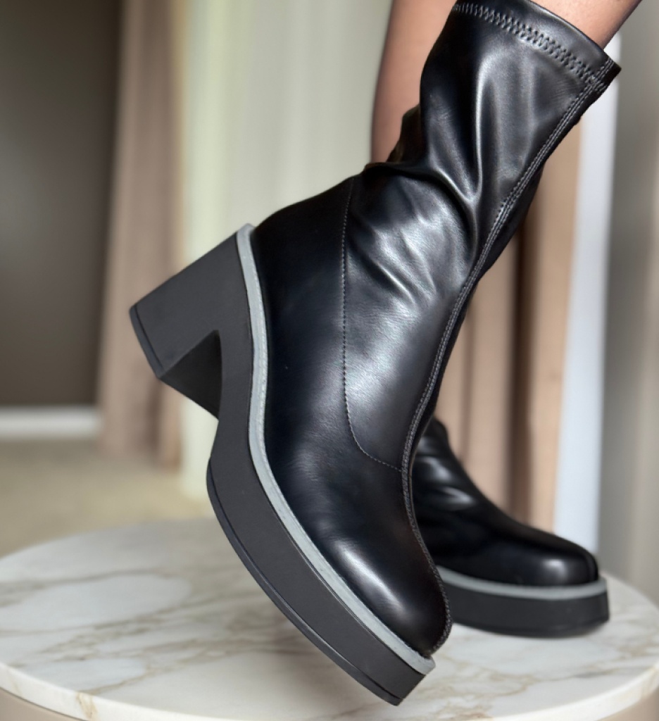 Botine dama Naom Negre - 3 | YEO