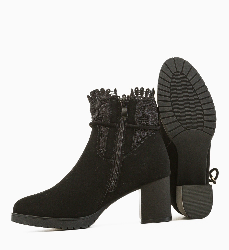 Botine dama Nelnel Negre - 5 | YEO