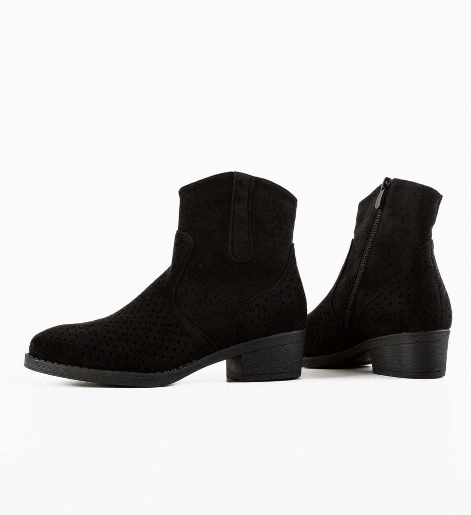 Botine dama Power Negre - 3 | YEO