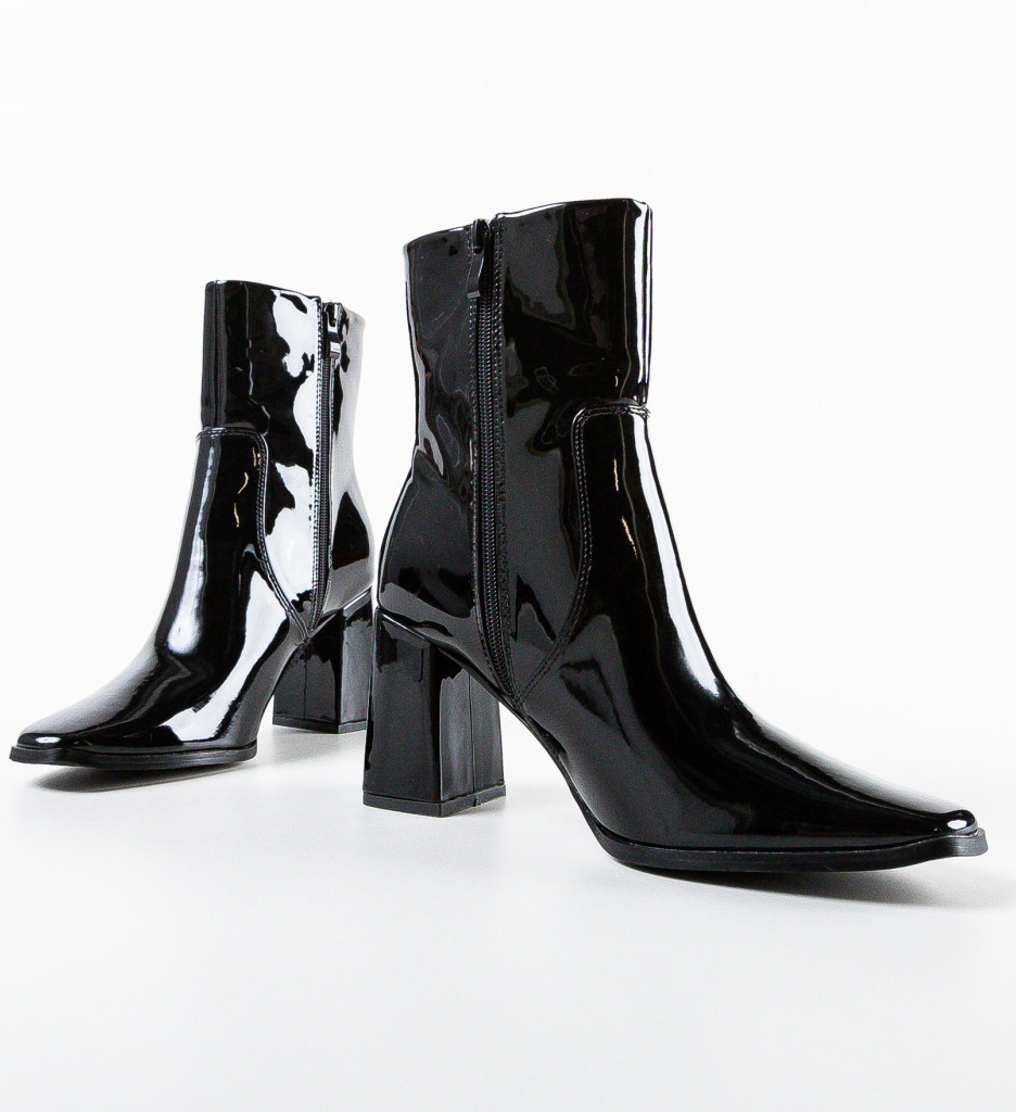 Botine dama Rafino Negre - 4 | YEO