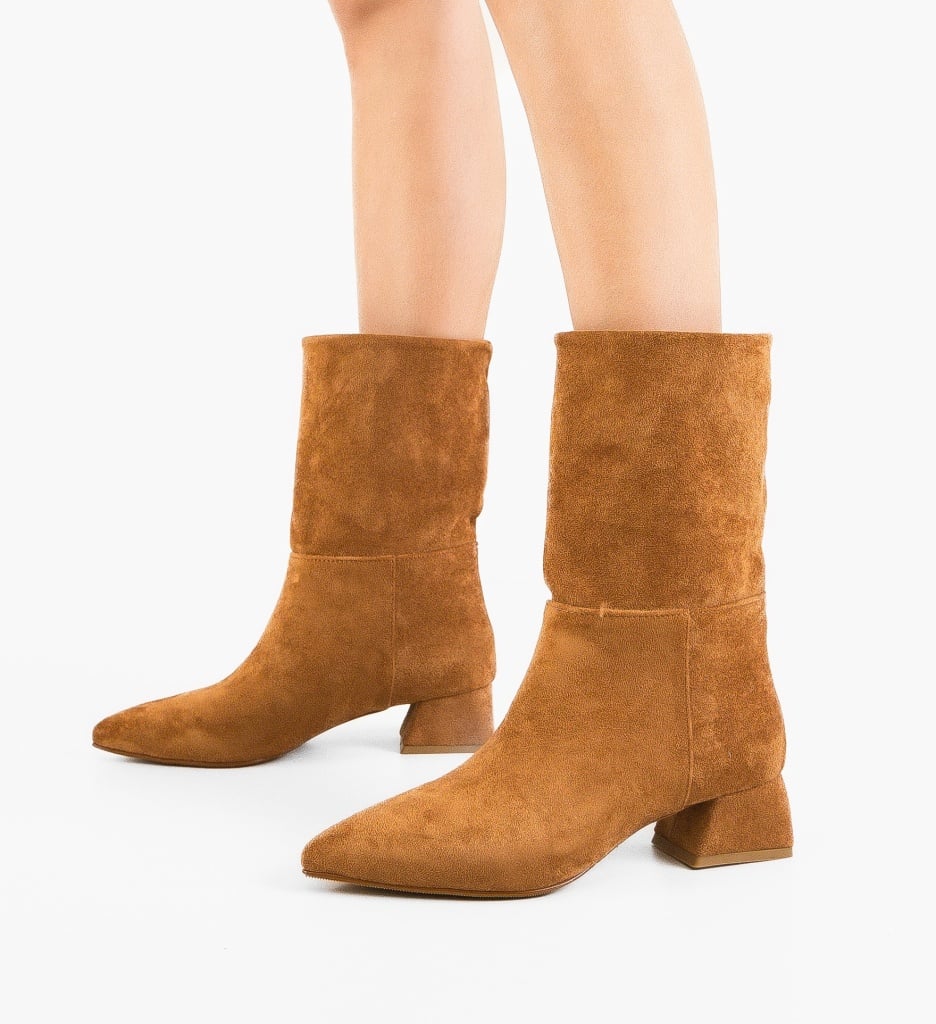 Botine dama Reana Camel - 1 | YEO