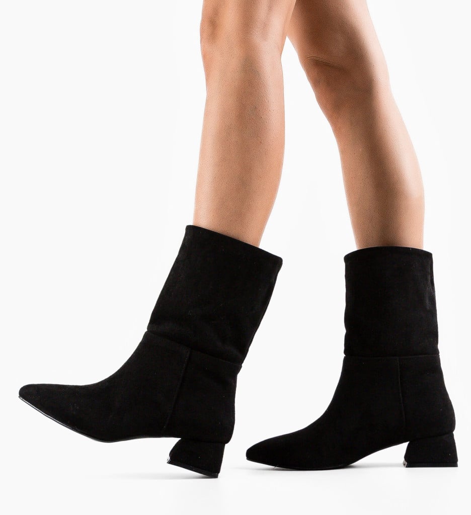 Botine dama Reana Negre - 3 | YEO