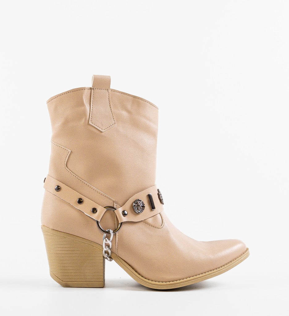 Botine dama Regalo Bej - 4 | YEO