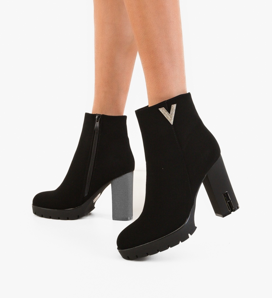 Botine dama Rosario Negre - 1 | YEO