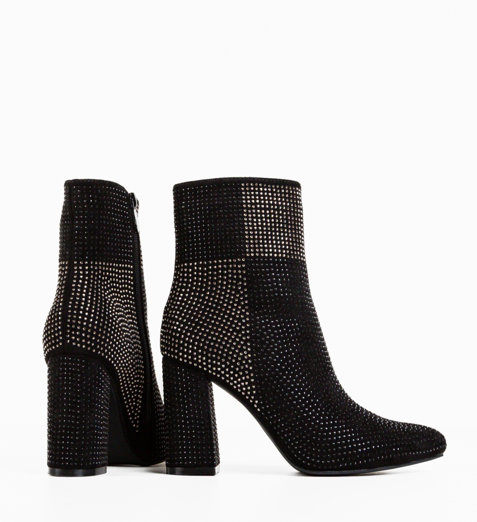 Botine dama Ruff Negre - 5 | YEO