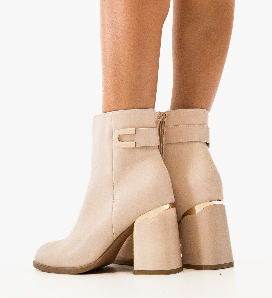Botine dama Sammy Bej - 1 | YEO