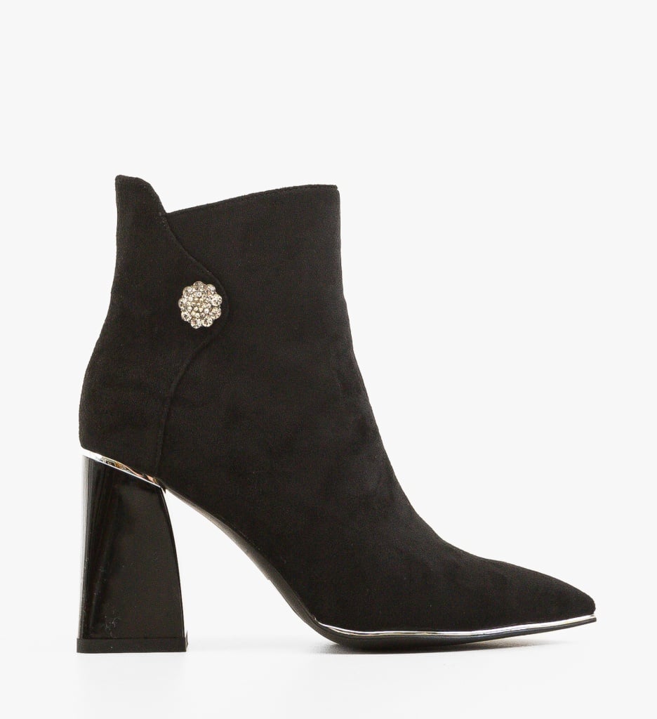 Botine dama Shelya Negre - 3 | YEO