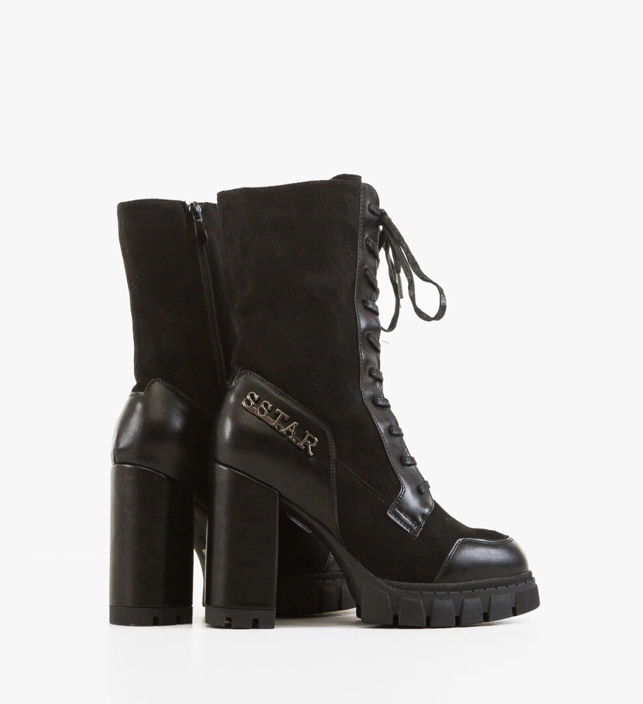 Botine dama Sstar Negre - 3 | YEO