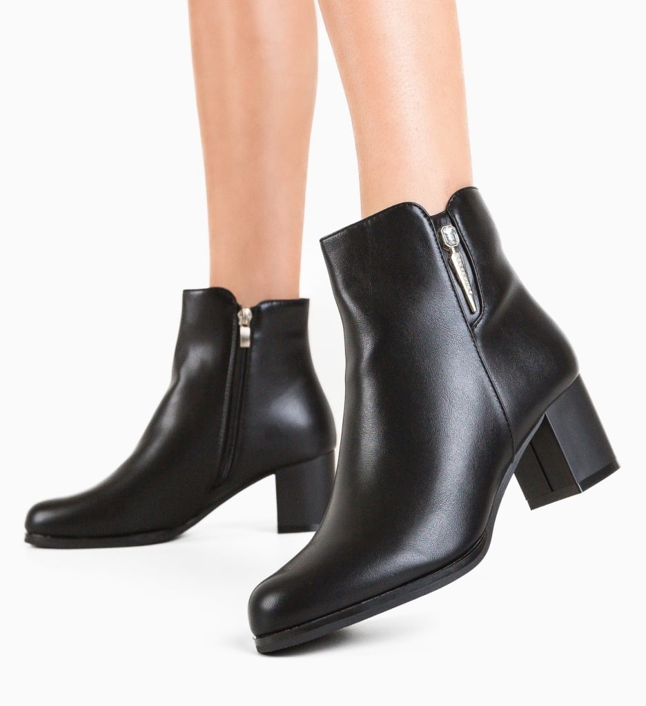 Botine dama Symon Negre - 3 | YEO