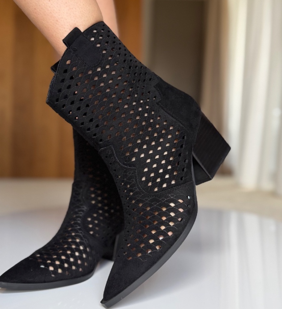 Botine dama Syon Negre - imagine 3