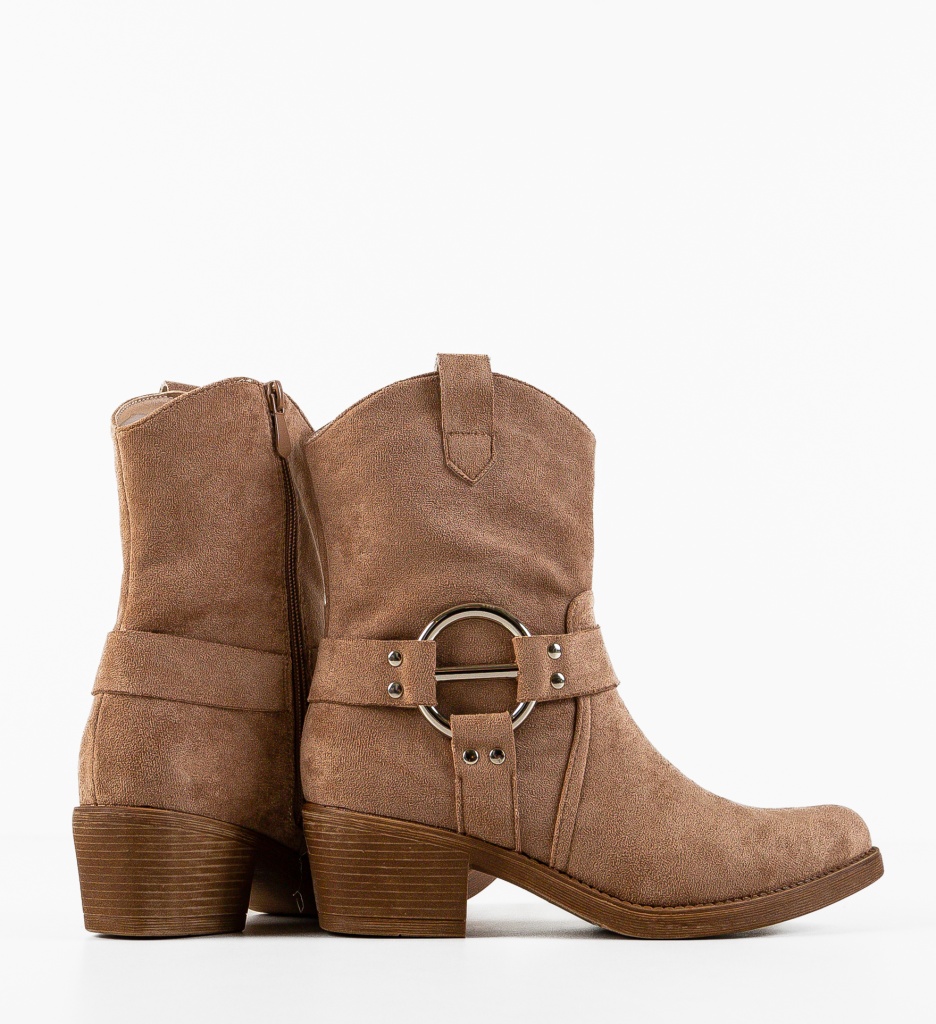 Botine dama Szymo Khaki - 5 | YEO