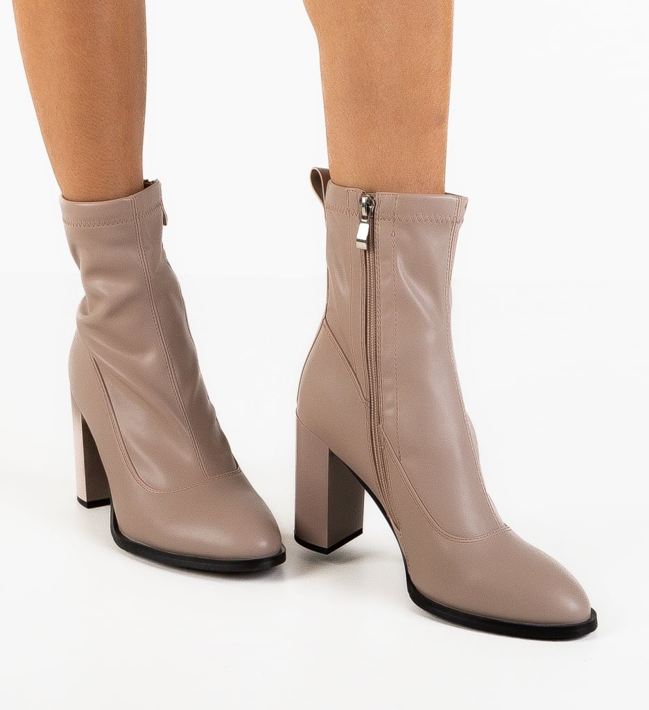 Botine dama Tagada Nude - 1 | YEO