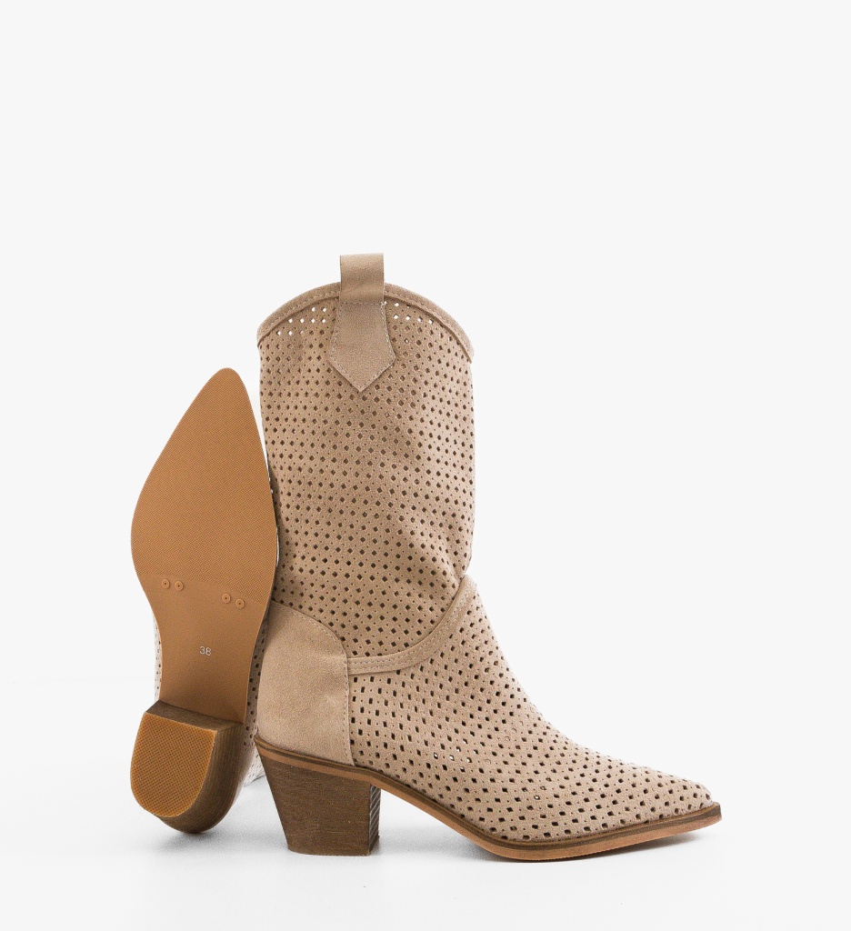 Botine dama Tersa Bej - 4 | YEO