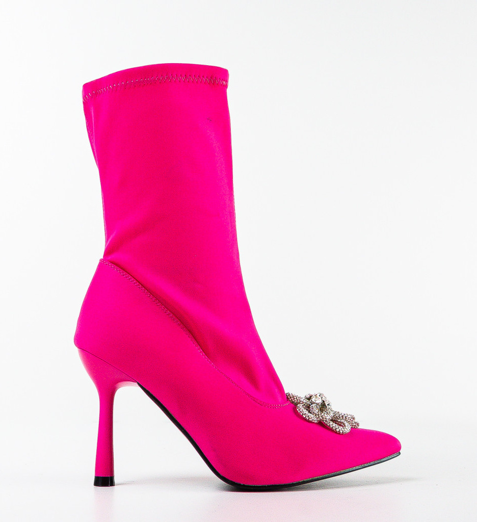 Botine dama Terynz Fuchsia - 3 | YEO