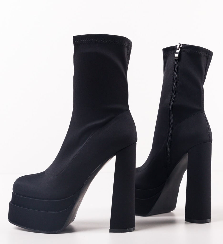 Botine dama Tower Negre - 4 | YEO