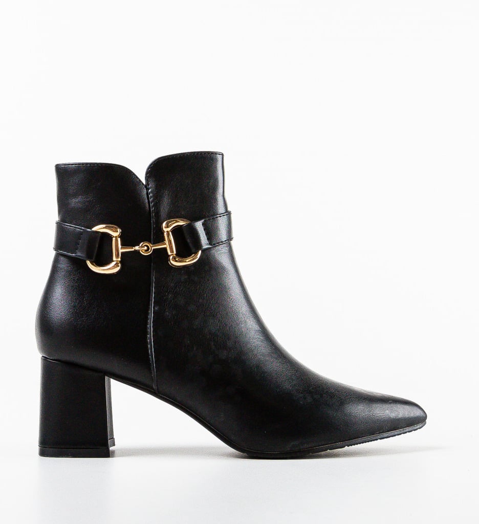 Botine dama Trame Negre - 3 | YEO