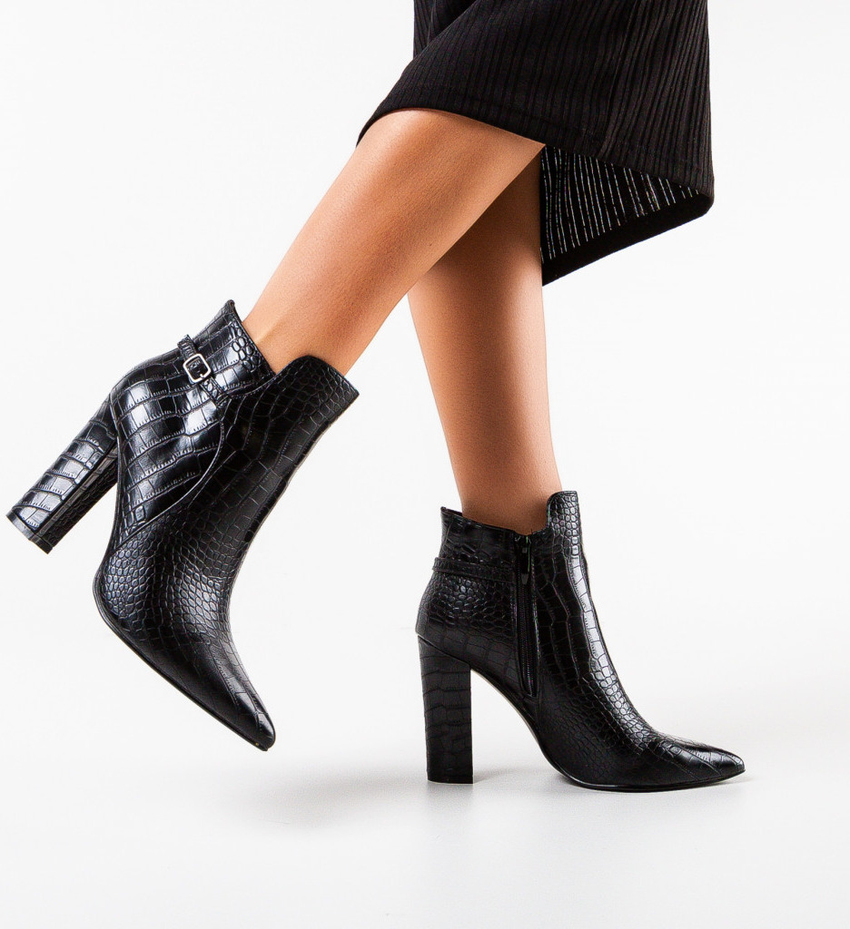 Botine dama Umar Negre - 2 | YEO