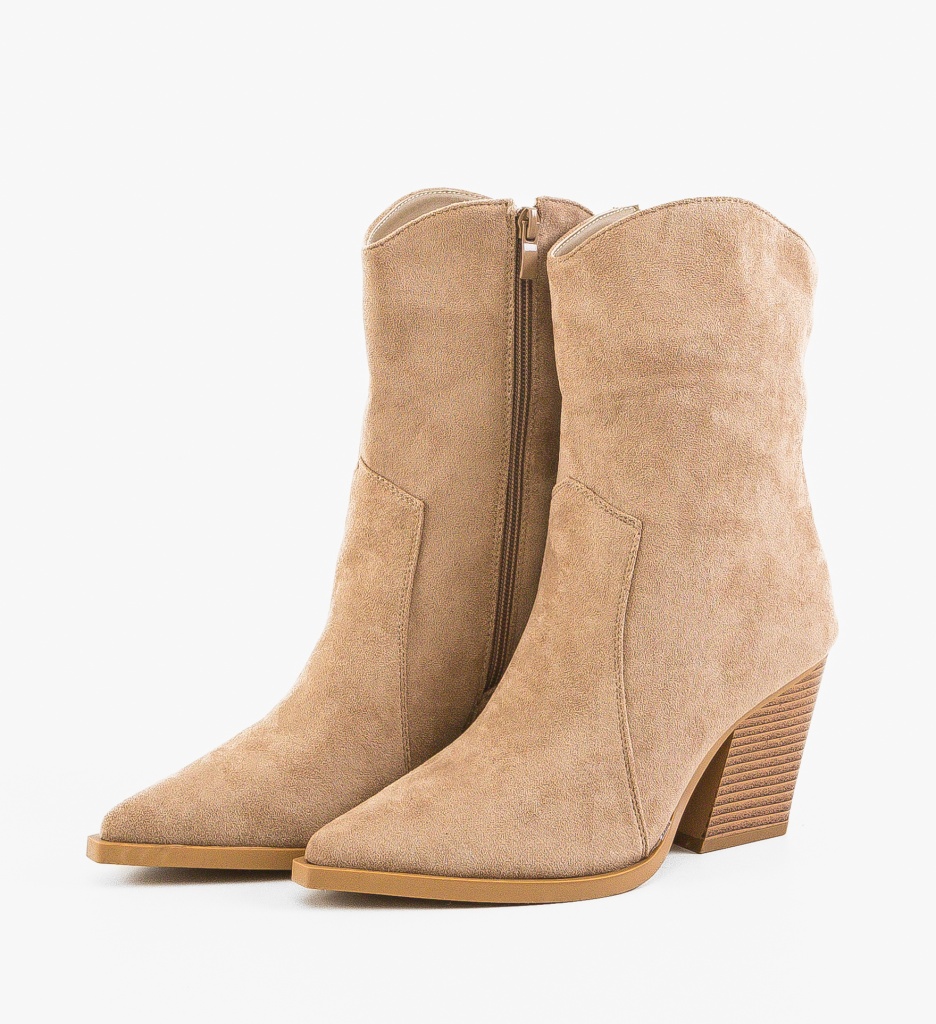 Botine dama Vela Khaki - 4 | YEO