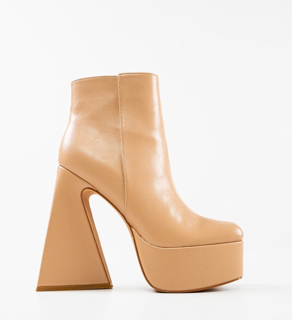 Botine dama Vera Nude - 5 | YEO