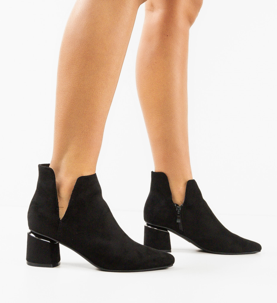 Botine dama Wilm Negre - 2 | YEO