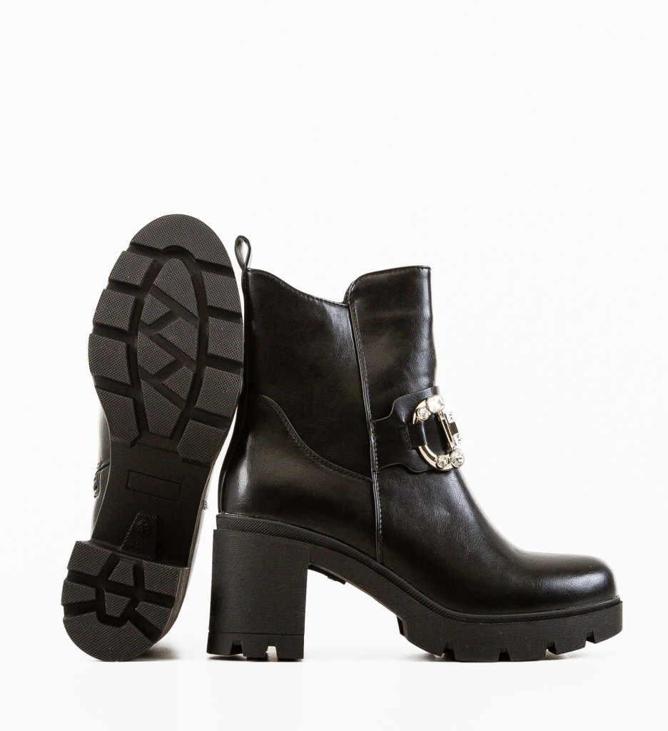 Botine dama Yancy Negre - 5 | YEO