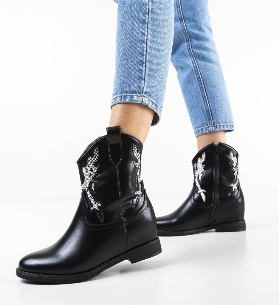 Botine Hodge Negre - 2 | YEO