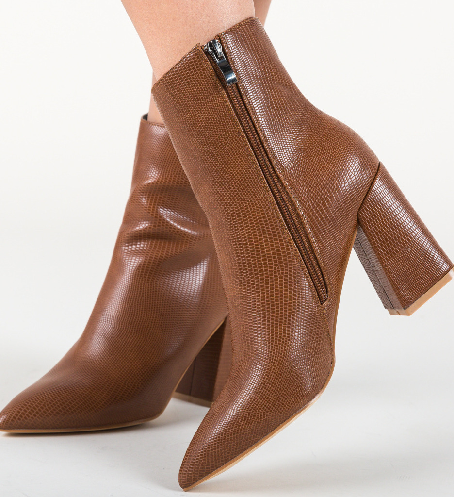 Botine Karina Camel - 3 | YEO