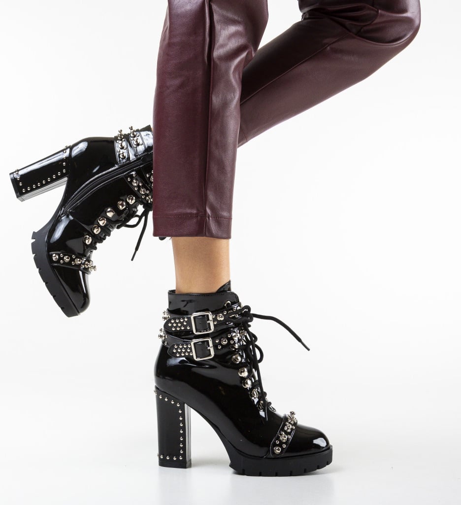 Botine Milly Negre - 1 | YEO