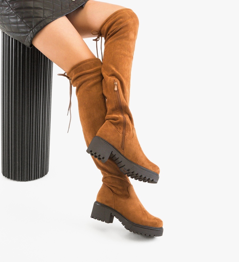 Cizme dama Alvarado Camel - 1 | YEO
