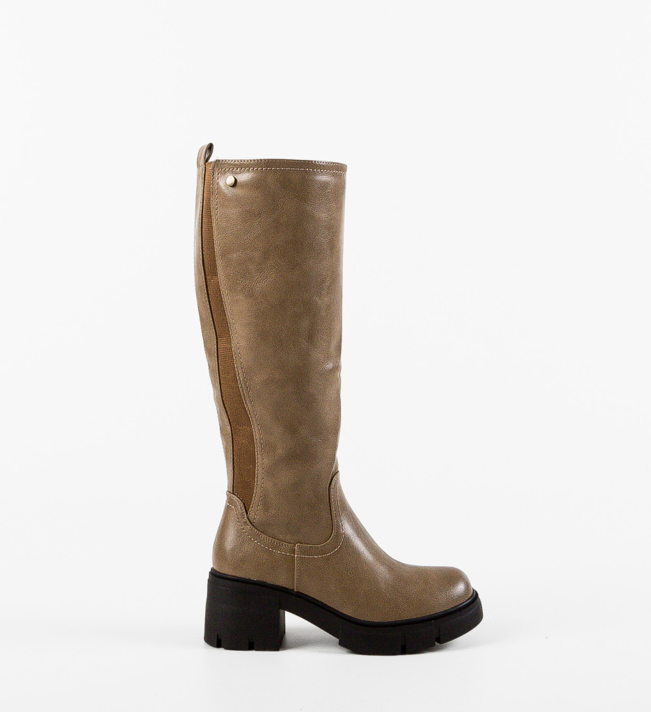 Cizme dama Cortez Khaki - 5 | YEO