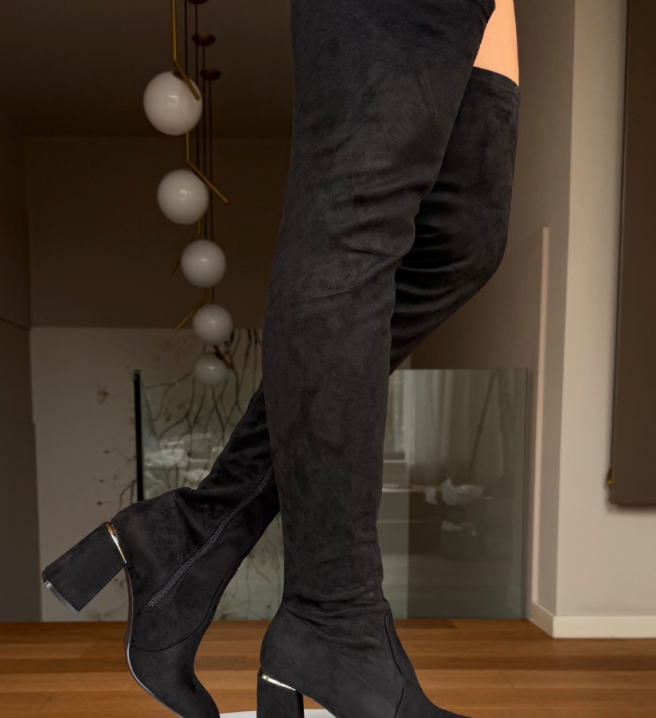 Cizme dama Jaddey Negre