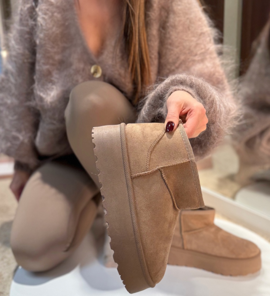 Cizme tip Ug Dora Khaki