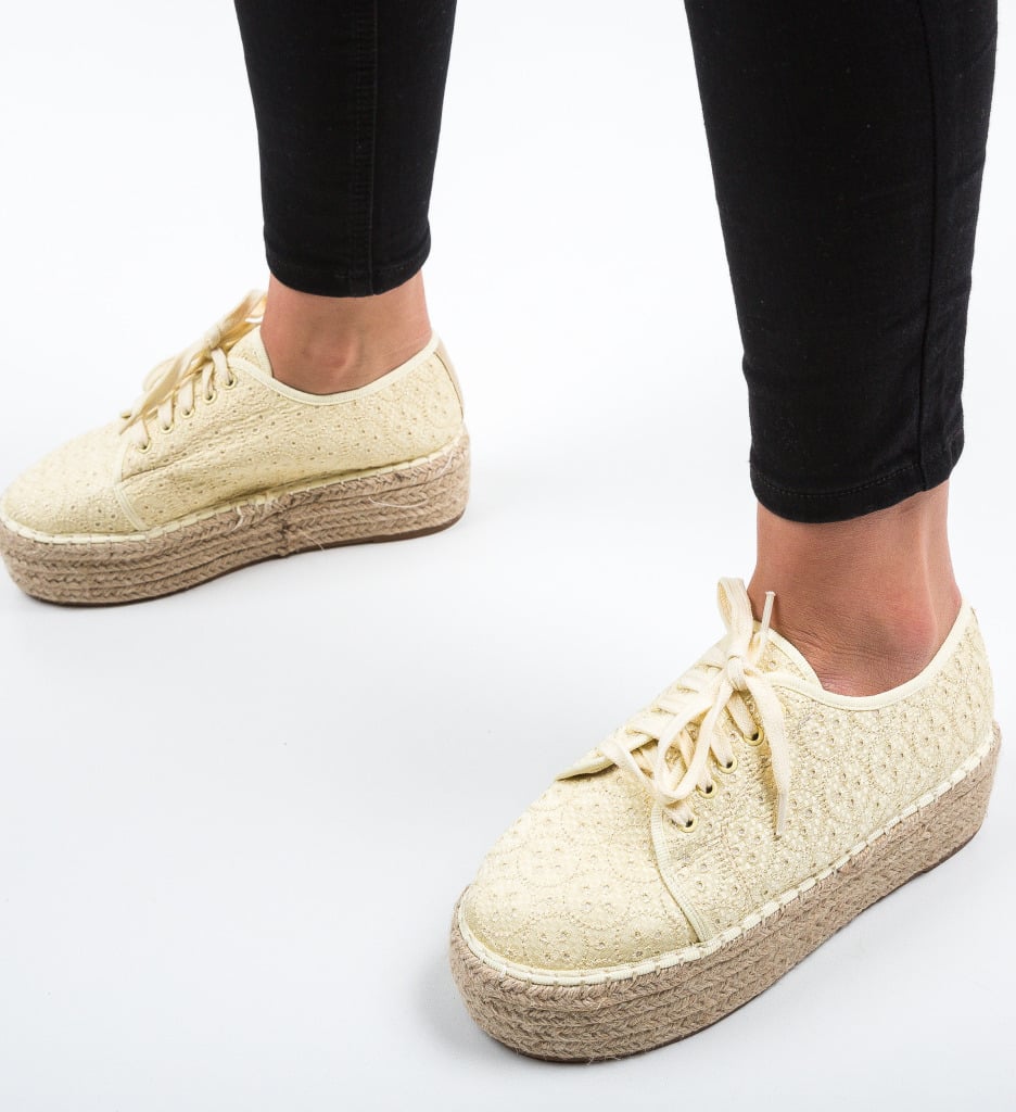 Espadrile Azoran Bej - 2 | YEO