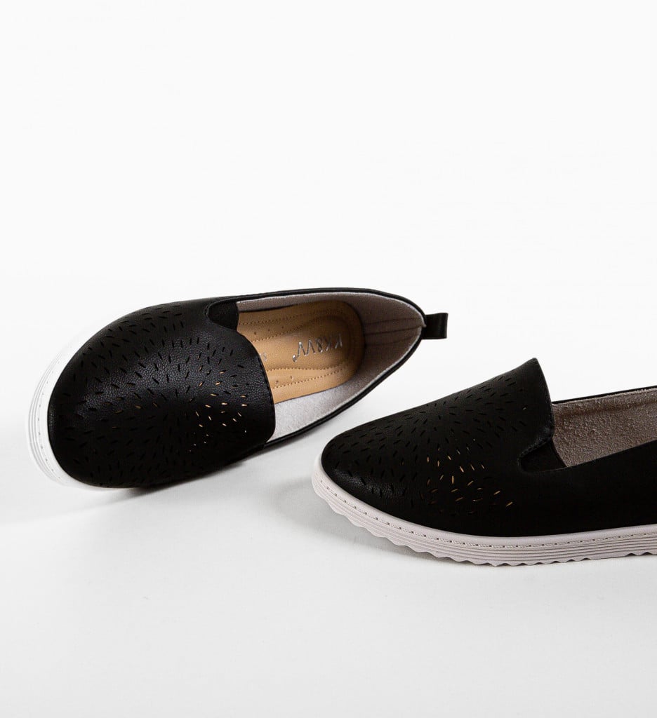 Espadrile Casual Botra Negre - 4 | YEO