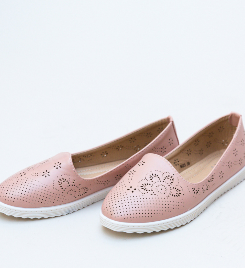 Espadrile Casual Milye Roz - 3 | YEO