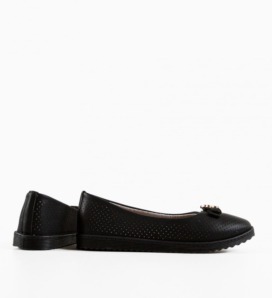 Espadrile Casual Tanbul Negre - 4 | YEO