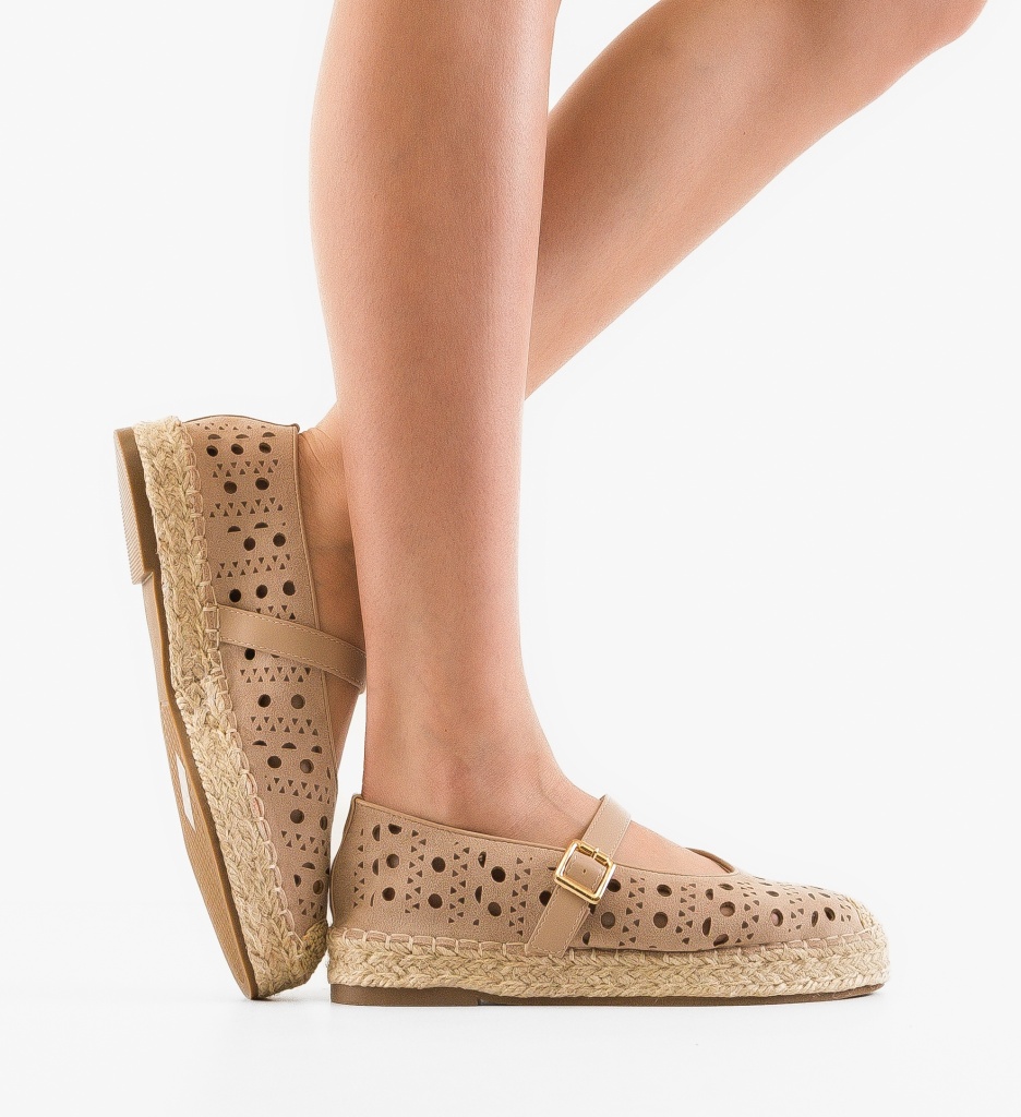 Espadrile dama Richie Khaki