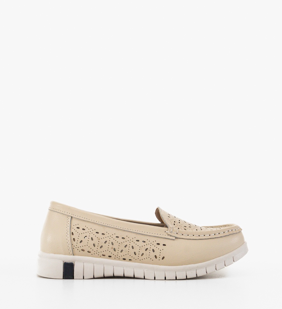 Espadrile dama Skrell Bej - 5 | YEO